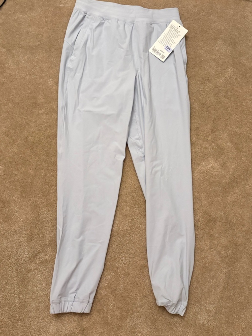 Lululemon adaptive state hr joggers nwt